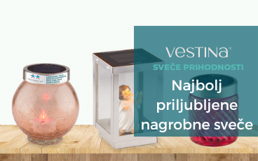 Najbolj priljubljene nagrobne sveče