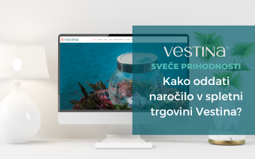 Kako oddati naročilo v spletni trgovini Vestina?