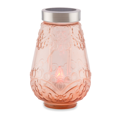 Solarna sveča Vestina Aurora - bakrena - 1000 dni